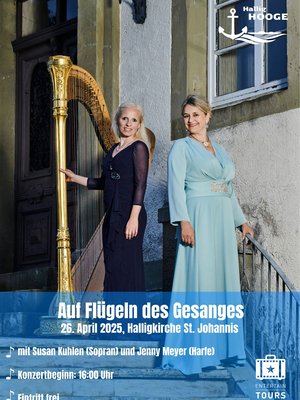 Gleich geht’s los! Um 16:00 Uhr in der Halligkirche. Wir freuen uns, dass ihr auf Hallig Hooge seid! #aufflügelndesgesanges #harfenmusik #sopran #susankuhlen #hallighooge #immeranders #foryou #halligkirche #halligen