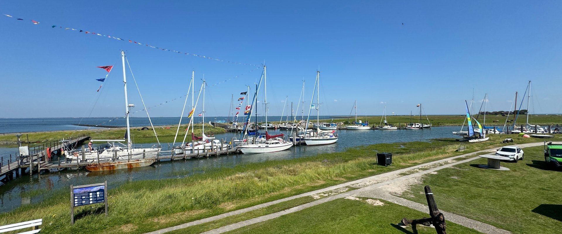 Ausblick Seglerhafen von Seilerhus
