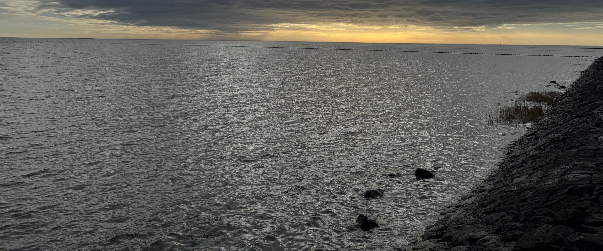 Meer und Wolken