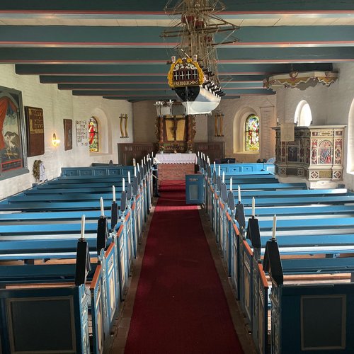 Kirche Blick Altar