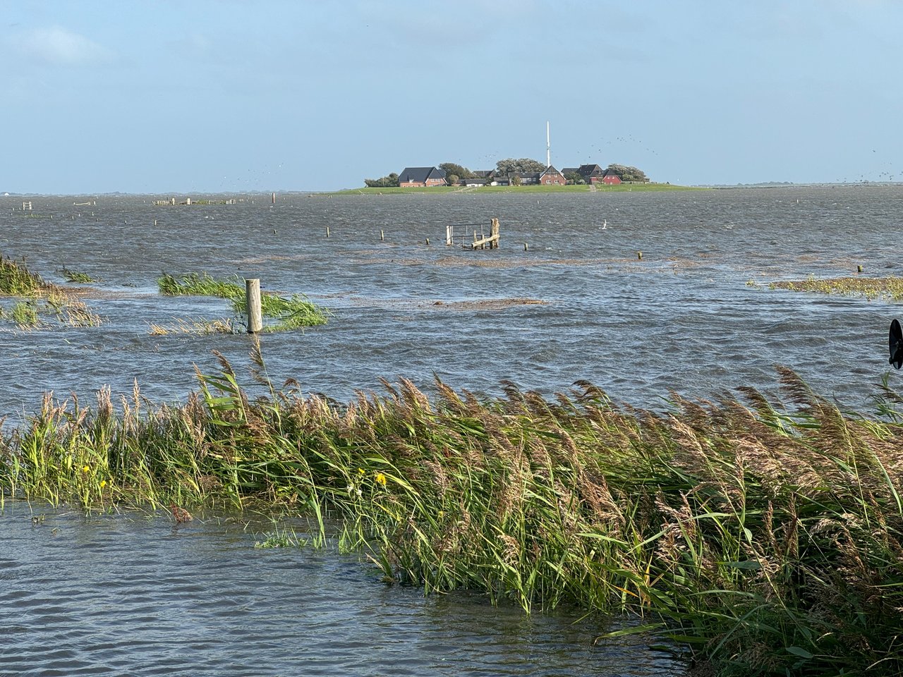Landunter Blick Ockenswarft