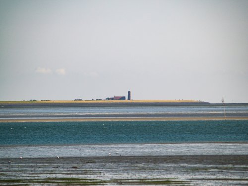 Blick von Hooge nach Pellworm
