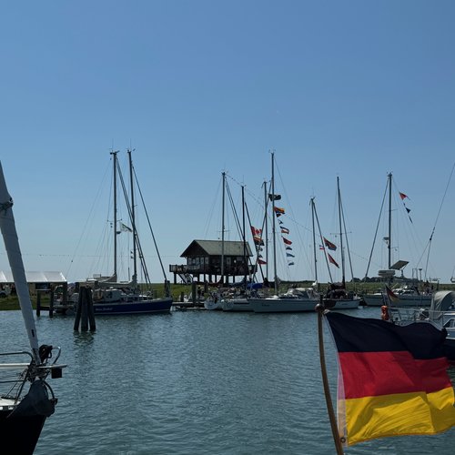 Seglerhafen von Schleusenbrücke aus