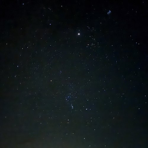 Dunkler Sternenhimmel