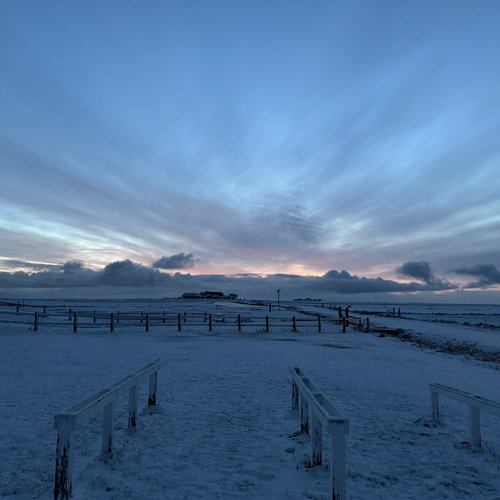 Winter Blick Schulwarft