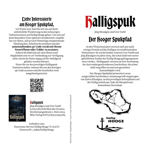Faltblatt Halligspuk Titel